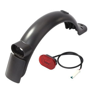 Xiaomi Mi 1s PRO 2 rear mudguard with number plate holder with LED