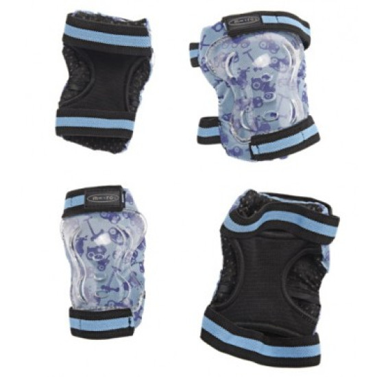 Micro Elbow & Knee Pads Size L Blue